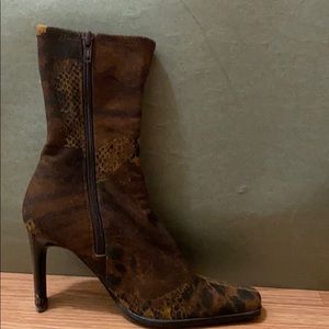 5 1/2 Multi Color Cloth Boots